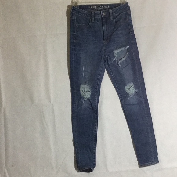 American Eagle Outfitters Denim - AE Super Hi Rise Jegging Size 2 short